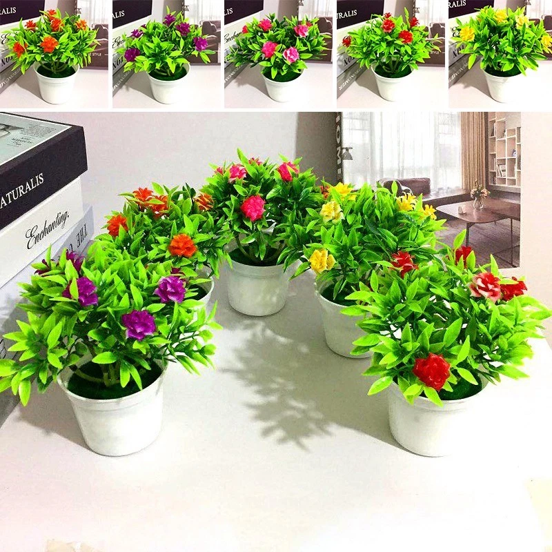 Bouquet Di Rose Artificiali 27 Teste - Fiori Finti In Seta Realistici Per Casa Bagno Ufficio - 3