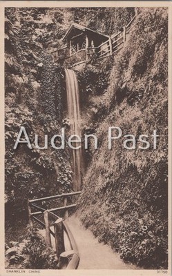 Vintage Postkarte Shanklin Chine Wasserfall Isle of Wight Photochrom Co.