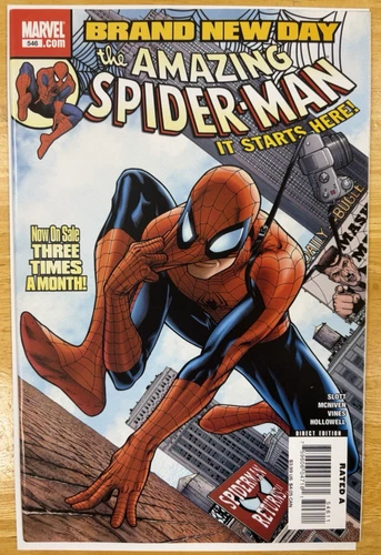 🔥AMAZING SPIDER-MAN #546 Brand New Day SPIDEY 4 MCU Marvel NM See Pics Copy 1C