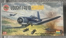 Vintage Airfix 1/72 Scale VOUGHT F4U-1D Model No 02054  Skill Level 1/4