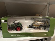 Ros Fendt 718 Vario Challenger Rogator RG344 Set 1:32 Weise Toys Wiking Marge