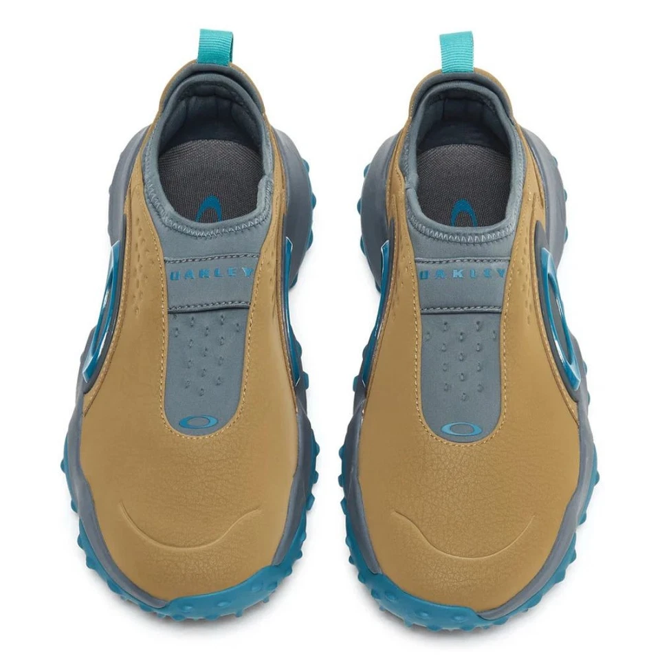 Zapatos de golf Oakley Edge Icon sin cordones para hombre - FOF100539-9XX - verde militar/pizarra oscura Foto 2 de 4