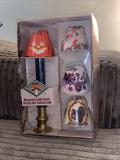 Vtg Spin Shades Revolving Lamp Set Halloween Christmas Complete 1994 Untested Vtg Spin Shades Revolving Lamp Set Halloween Christmas Complete 1994 Untested