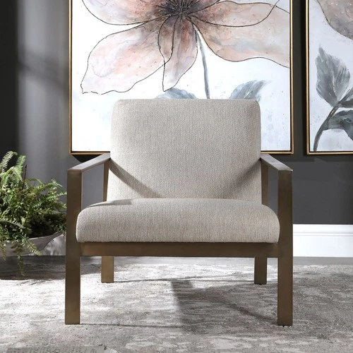 Uttermost - Accent Chair - Accent Furniture - Wills - 30 inch Contemporary - Picture 3 of 4