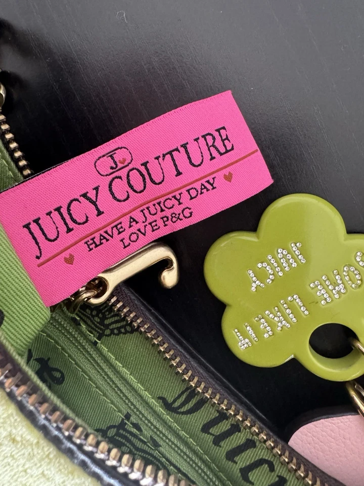Y2K Vintage Juicy Couture Scottie Shoulder Bag with Charms - Image 4 of 4