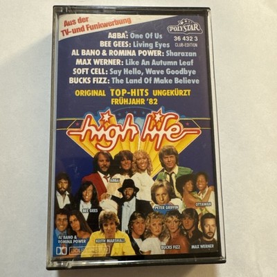 HIGH LIFE LIME ABBA SOFT CELL BRÜHL BEE GEES ARABESQUE KASSETTE MC 1982 POLYSTAR