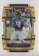 2021 Panini Select Concourse Gold Prizm Die-Cut 6/10 Jalen Camp #97 02au