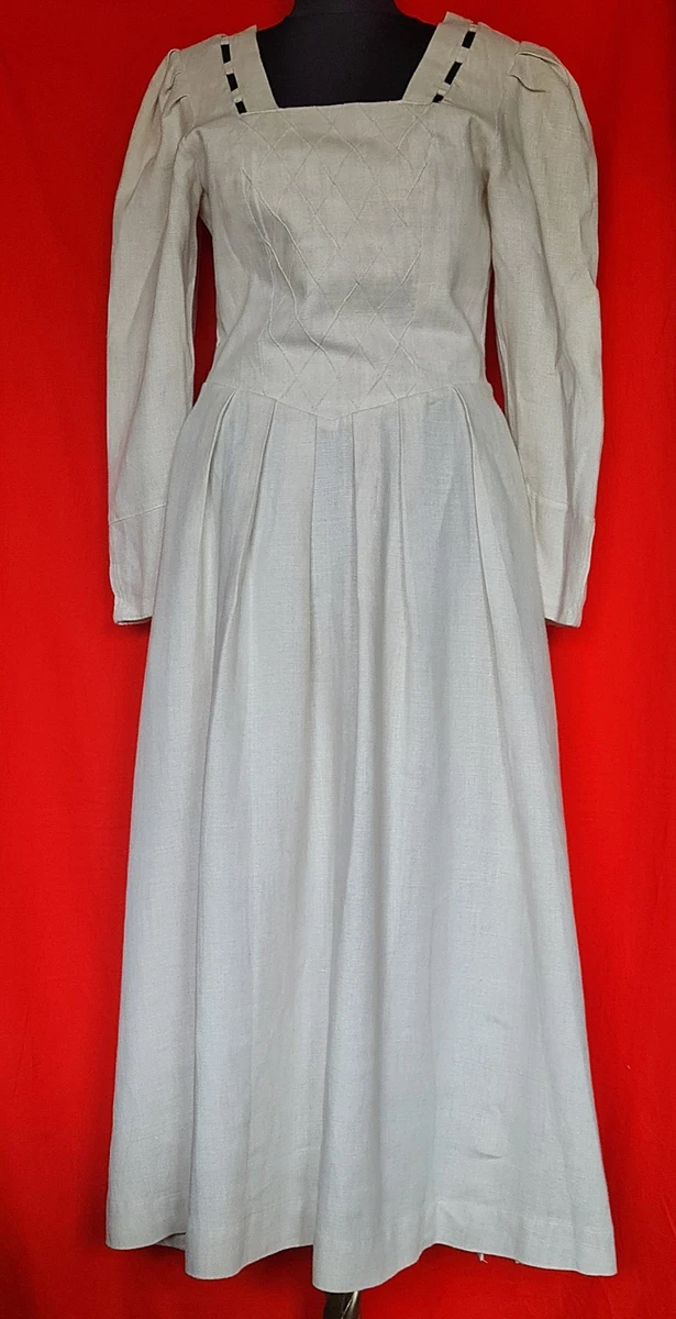 White Linen Dresses for Women for sale | eBay