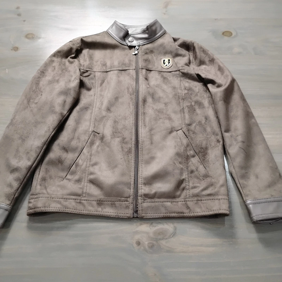 Armani Collezioni Faux Leather Outer Shell Coats, Jackets & Vests