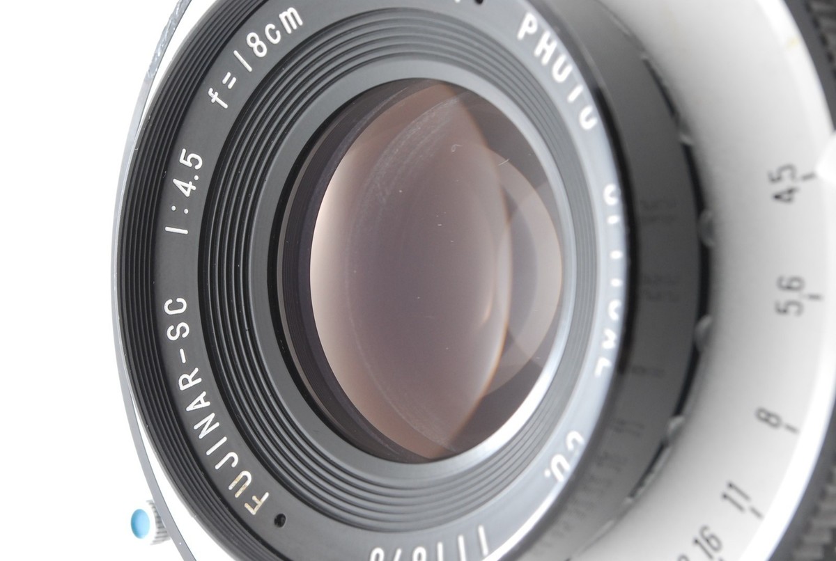フィルムカメラ FUJI Fujinar-SC 18cm f/4.5 Copal No. 3 Mint Fuji Fujinar SC 18cm 180mm f/4.5 Large Format Lens w/ Copal