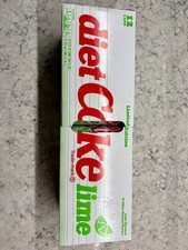 Diet Coca-Cola Lime 12 Pack  12oz Cans Limite...