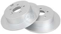 2X A.B.S. 18386 Bremsscheibe Passend FüR Subaru