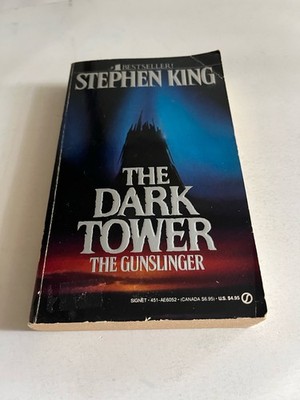The Dark Tower: The Gunslinger by Stephen King PB Signet 1989 3rd Print Good