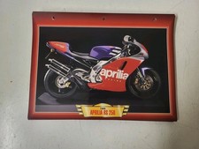 Carte Fiche Moto Passion Édition Atlas Aprilia Rs 250