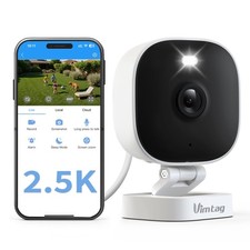 2.5K 4MP Outdoor Security Camera Wired CCTV Camera Systems WiFi w/Color Night