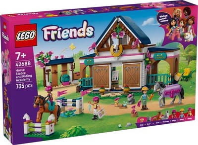 LEGO  Friends 42688 Pferdestall und Reitschule Pferde