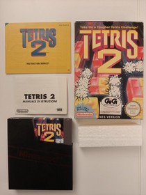 Tetris 2 Nintendo NES PAL A ITA Gig UK Complete