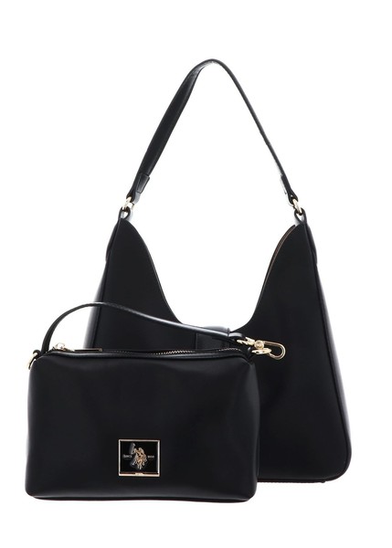 U.S. Polo Assn. Margaret Hobo Bag Schultertasche Tasche Black Schwarz Neu-image