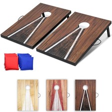 Gosports 3 X 2 Ft Cornhole Board Set - Toss Game For - Set Of 8 Bean