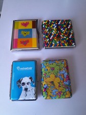Lot de quatres boites pour cartes de visites Neufs