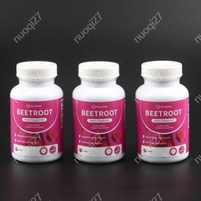 3pack Capsules Rosabella Supports Blood Pressure 60Ct Organic Beet Root Powder
