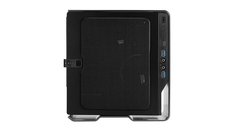 In-Win Chopin MAX IW-CS-CHOPINMAXSIL-PS200W Mini-ITX Tower Case (Silver) - Image 2 of 4