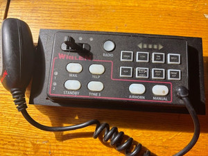 Whelen 295SDA1 Full Function Control Head With Mic