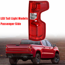 LED Tail Light Brake Lamp w/Bulb For 2019-2026 Chevy Silverado 1500 RH Passenger