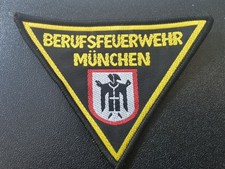 Vintage Ärmelabzeichen Patch - Berufsfeuerwehr München - unbenutzt