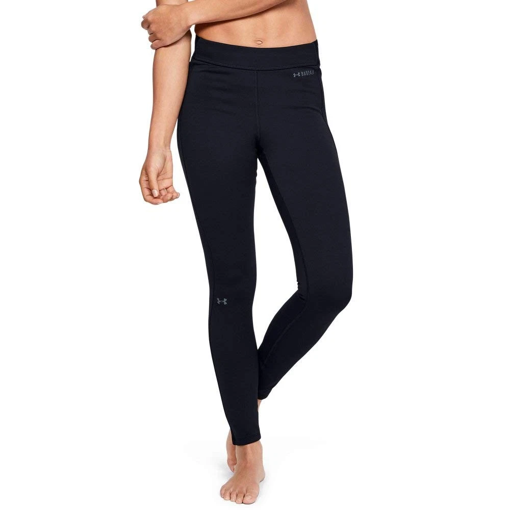 1343323 Under Armour Women Base Leggings 4.0 Black/Pitch Gray L