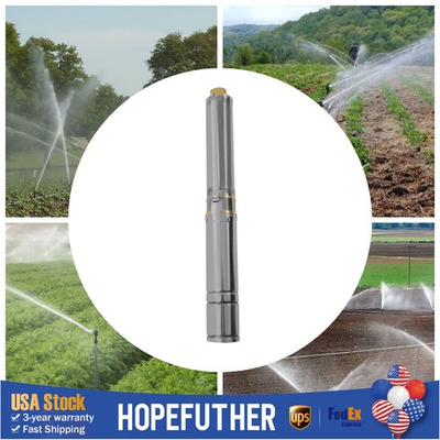 #ad 1.5HP Deep Well Water Pump Submersible Stainless Steel 295ft 24GPM 110V USA $152.20