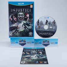 Injustice: Gods Among Us CIB W/ Manual - Wii U