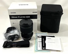 Sigma AF 28mm f1.4 DG HSM Art Lens for Nikon F Mount