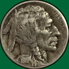1919-D Buffalo Nickel Fine F Coin #46095