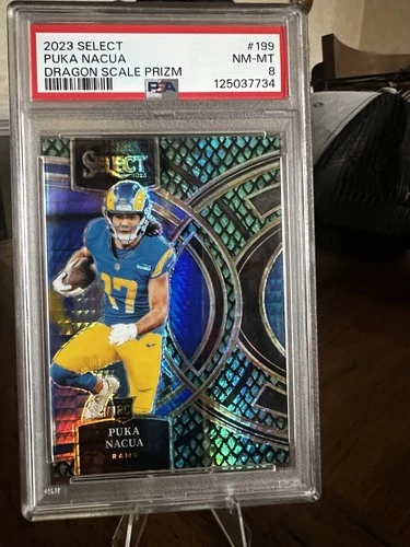2023 Panini Select - Premier Level Puka Nacua #199 Dragon Scale Prizm /70 (RC)Opens in a new window or tab