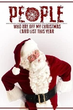 People who are off my Christmas card list this year by Tony McEwan (English) Pap