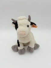 Steiff Cow Plush Cobb German Toy Stuffed Floppy Cute Soft Cuddly Friends 067853