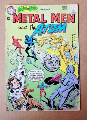 BRAVE & THE BOLD 55 - DC COMICS 1964 - METAL MEN/ATOM
