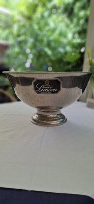 Champagner Lanson / Flaschenkühler / Bowle / Sektkellerei/ 42cmX25cm / Gebraucht