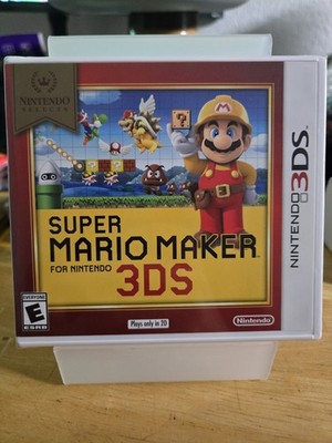 Nintendo Selects Super Mario Maker - Action Adventure Platformer, 3DS, E, NTSC