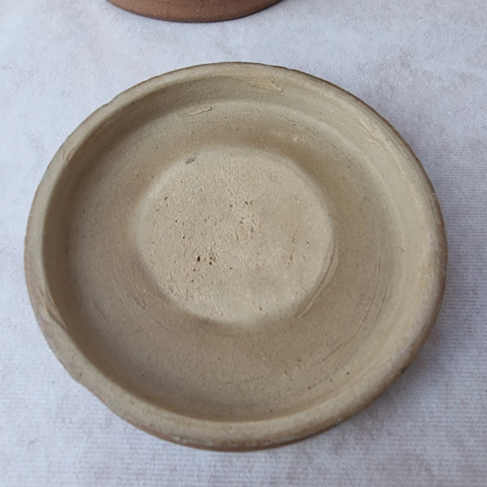 Pot en Grès Brun Vernissé – Ancien Récipient de Cuisine – Déco Campagne - Photo 4/4