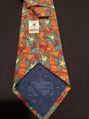 Givenchy Paris Vintage Necktie Piece Number 710 Silk Made In Italy. No Box