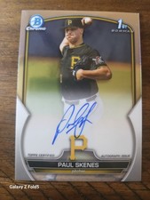 2023 Bowman Draft - Chrome Prospect Autographs Paul Skenes #CDA-PS (AU, RC)
