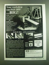 1988 Foley-Belsaw Planer-Molder-Sander-Saw Ad - Your workshop