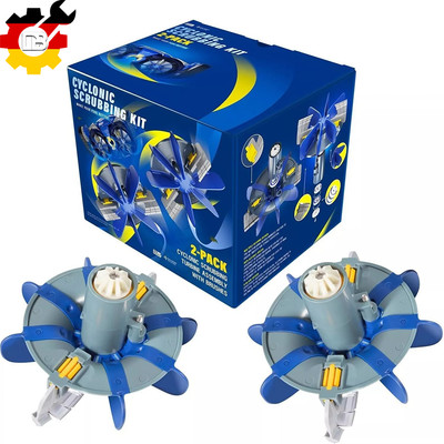 2Pcs R0714300 Cyclonic Scrubbing Kit for Zodiac MX8, MX6 Elite Pool Cleaners