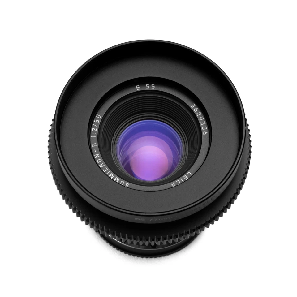 Lente cinematográfica alemã Leica R 50MM F2 SUMMICRON-R V2 na Sony montagem tipo E - Imagem 2 de 4