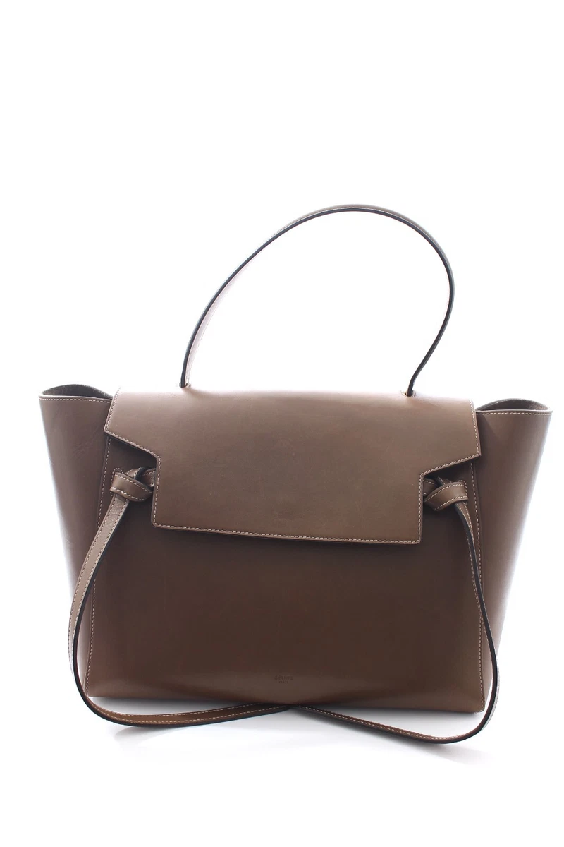 Celine Leather Belt Bag Brown eBay