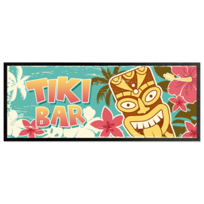 Tiki BAR Maske Barmatte Cocktail Party Barmatte Mann Cave Verbindung Zubehör