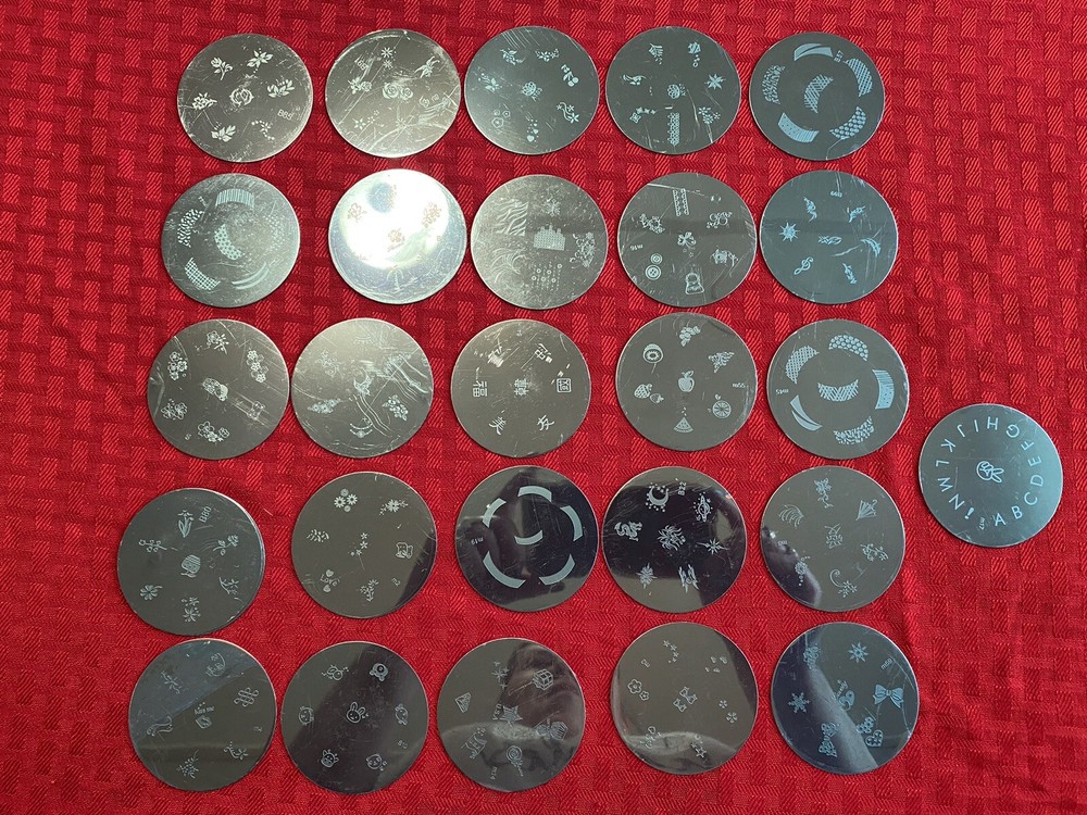 27 Piece Nail Stamping Plates