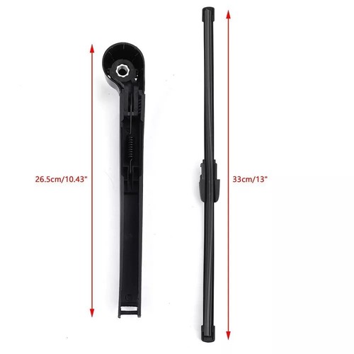 Fits VW Polo 9N IV 2001-2009 Rear Wiper Arm And Rear Blade Replacement Kit UK - Picture 3 of 13